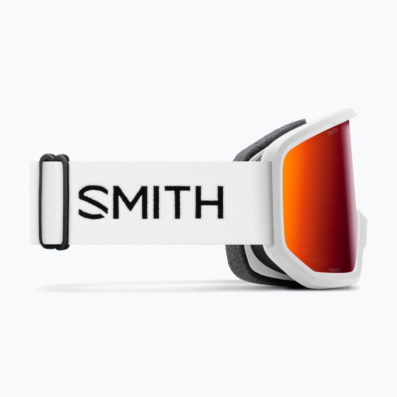 Ski goggles Smith Transfer white/red sol-x mirror 8