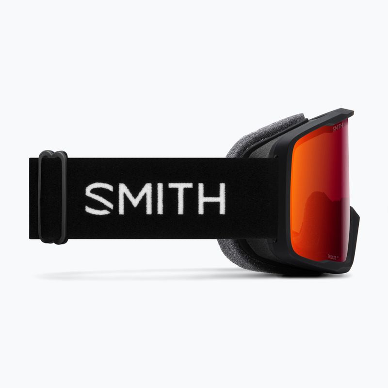Ski goggles Smith Tribute black/red sol-x mirror 4