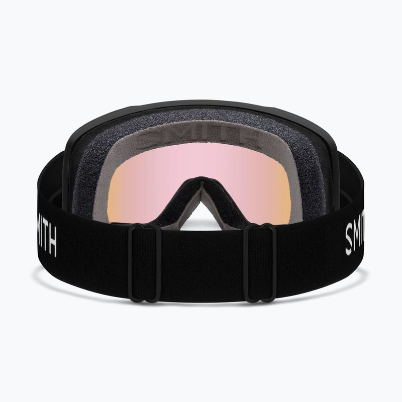 Ski goggles Smith Tribute black/blue sensor mirror 3