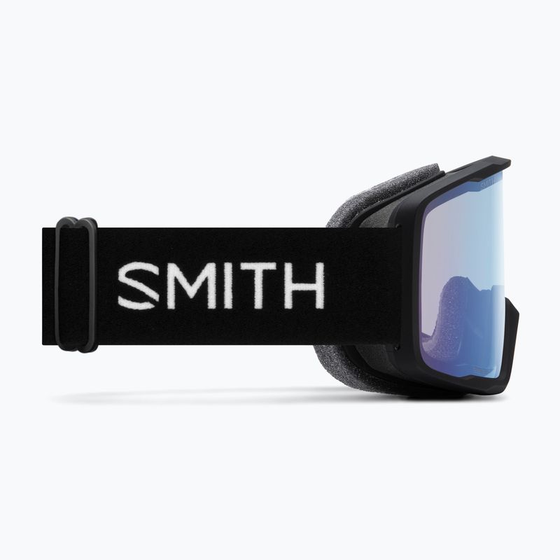 Ski goggles Smith Tribute black/blue sensor mirror 4