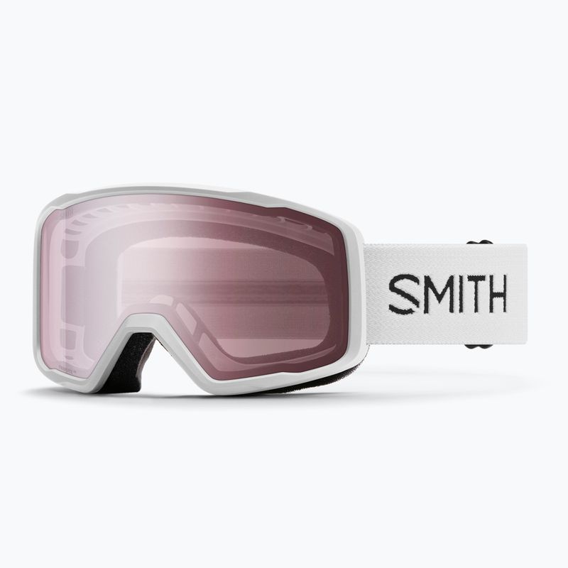 Ski goggles Smith Tribute white/ignitor mirror