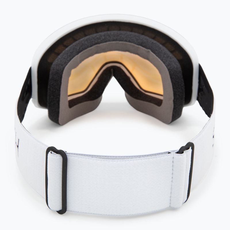 Ski goggles Smith Tribute white/red sol-x mirror 3