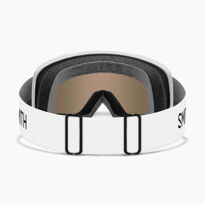 Ski goggles Smith Tribute white/red sol-x mirror 3