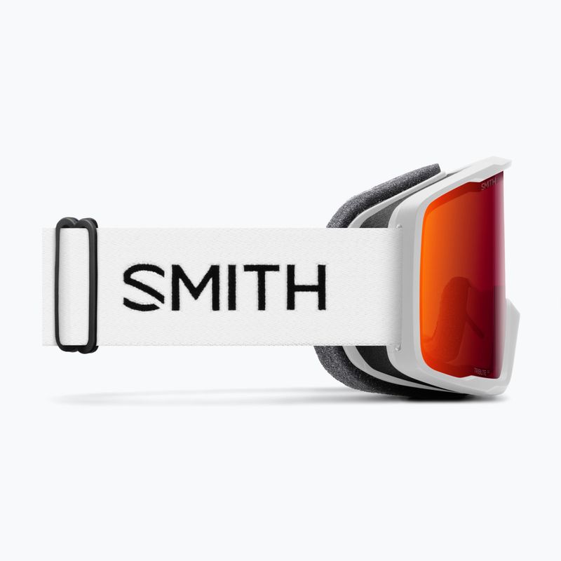 Ski goggles Smith Tribute white/red sol-x mirror 4