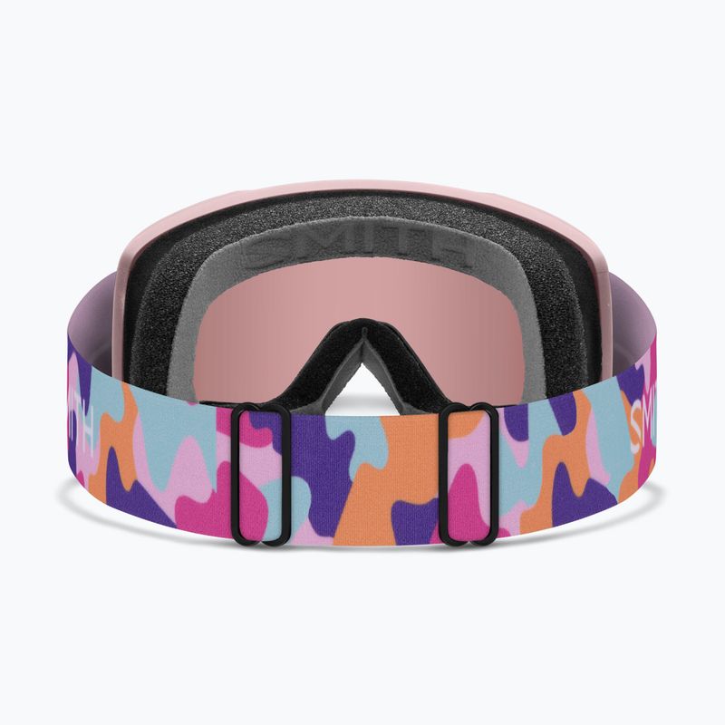 Ski goggles Smith Tribute carnation puzzle/ignitor mirror 3