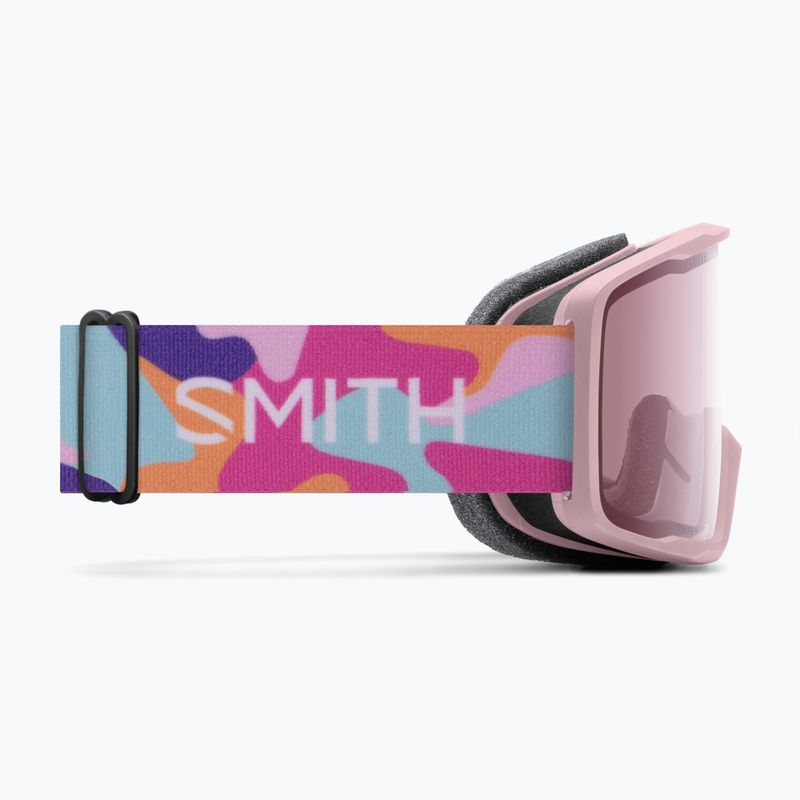 Ski goggles Smith Tribute carnation puzzle/ignitor mirror 4