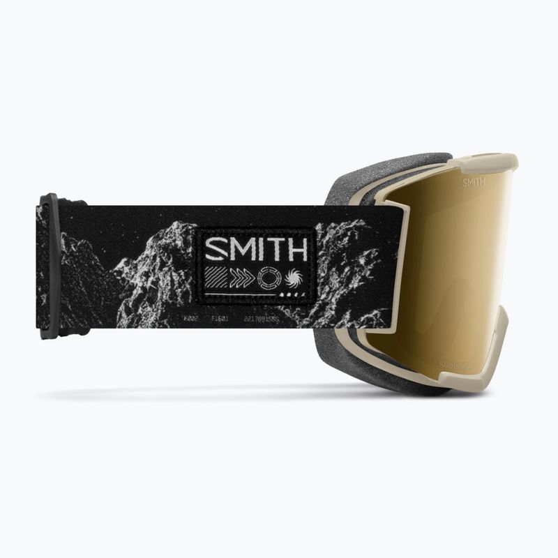 Ski goggles Smith Squad chalk space invader/chrpsunblackgoldmirror/clear 4