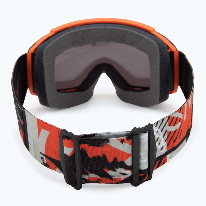 Ski goggles Smith Squad cinder chop up/chrp sun black gold mirror/clear 4