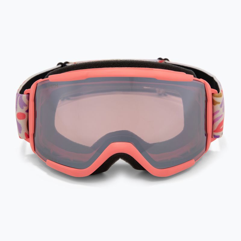 Children's ski goggles Smith Daredevil Jr flare flora/ignitor mirror 2