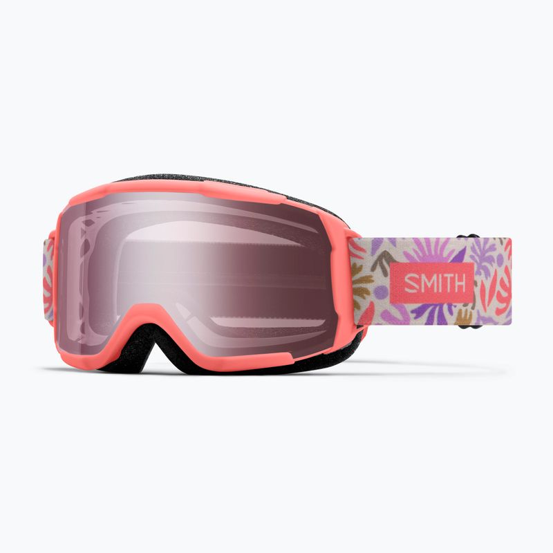 Children's ski goggles Smith Daredevil Jr flare flora/ignitor mirror 5