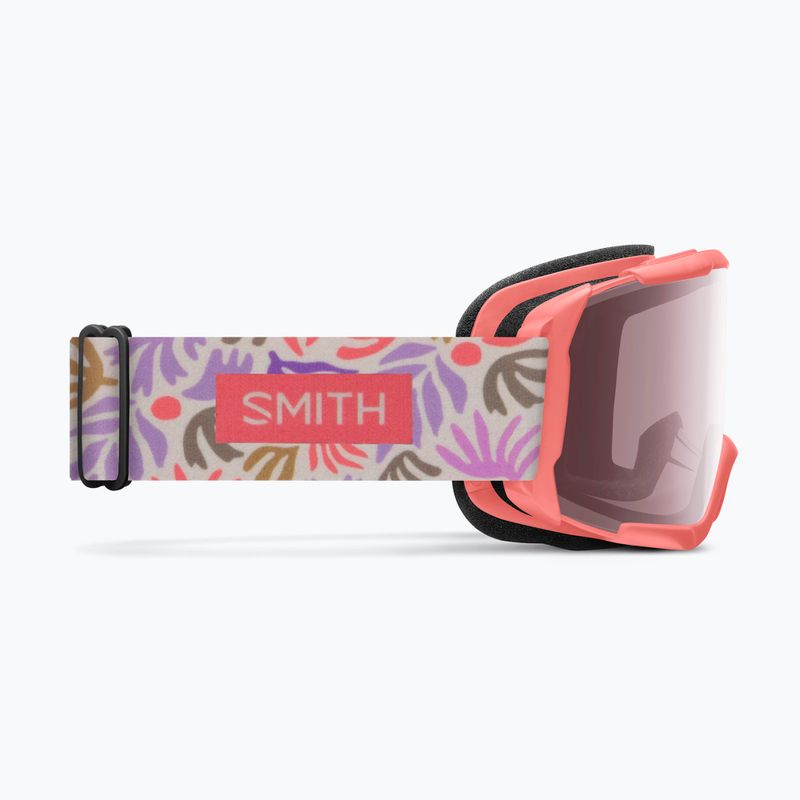 Children's ski goggles Smith Daredevil Jr flare flora/ignitor mirror 8