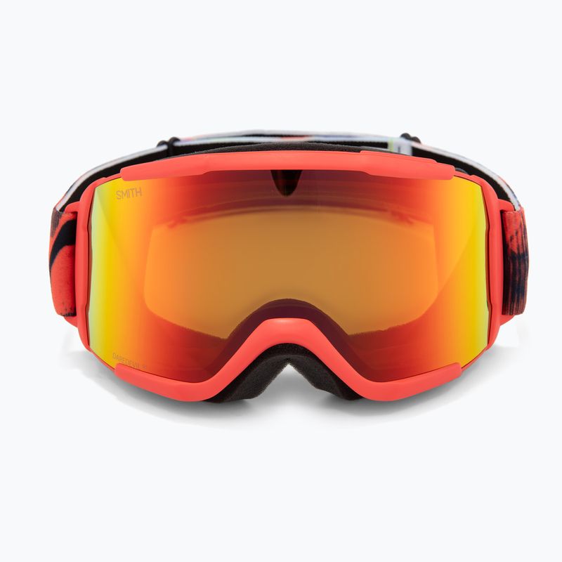 Children's ski goggles Smith Daredevil Jr patrol mixed signals/red sol-x mirror 2