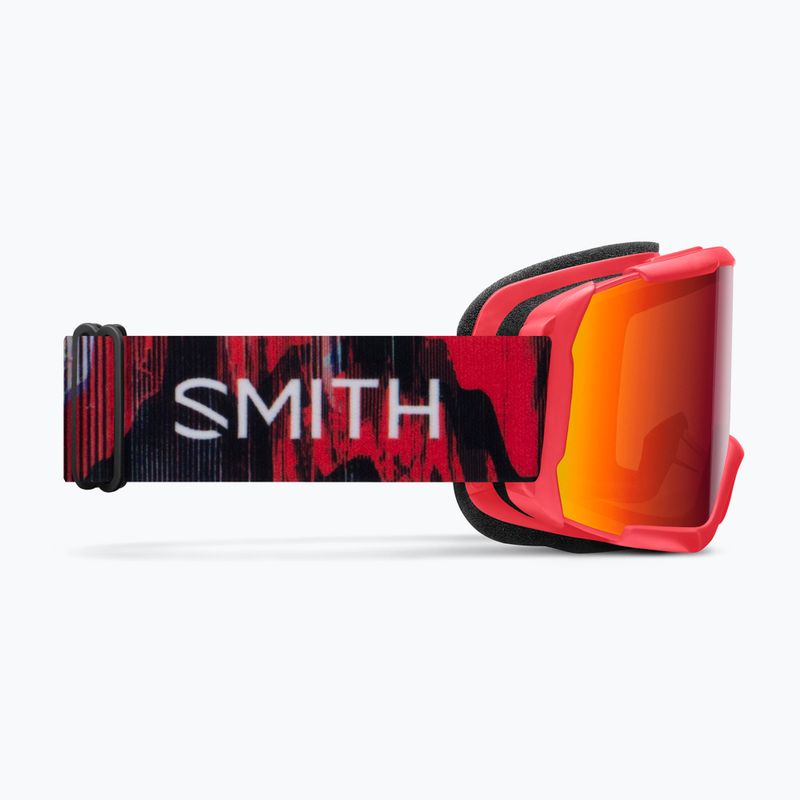 Children's ski goggles Smith Daredevil Jr patrol mixed signals/red sol-x mirror 8