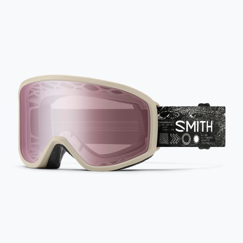 Ski goggles Smith Reason OTG chalk space invader/ignitor mirror