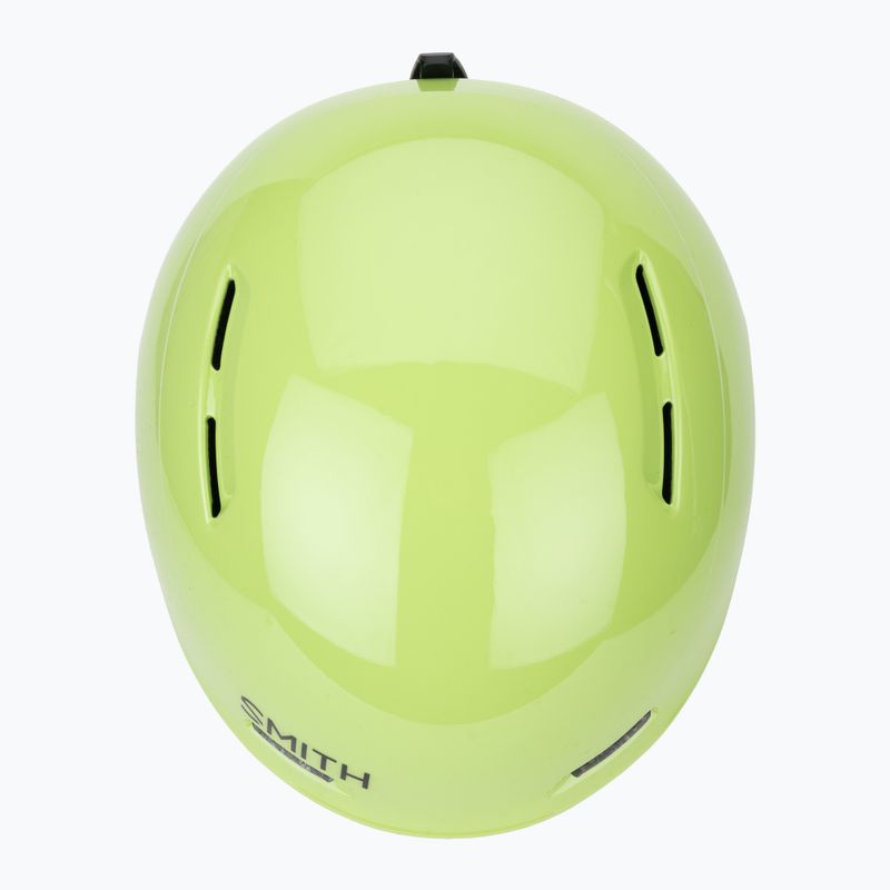 Children's ski helmet Smith Glide Jr Mips electric lime 6