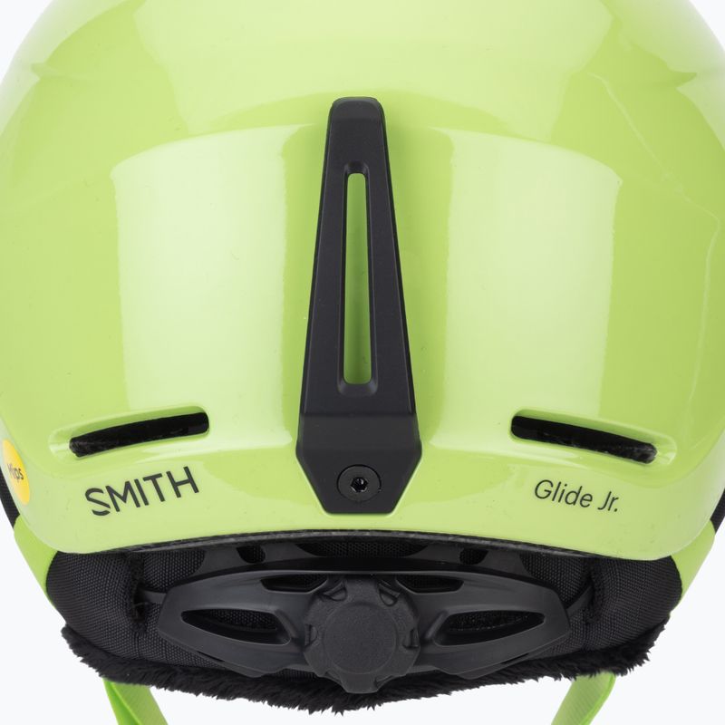 Children's ski helmet Smith Glide Jr Mips electric lime 9