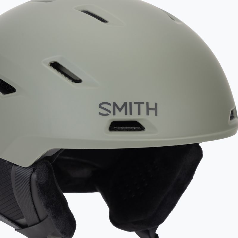 Ski helmet Smith Descend MIPS matte fatigue green/black 7