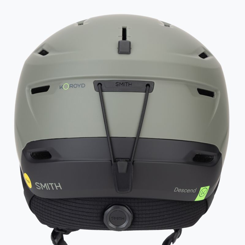 Ski helmet Smith Descend MIPS matte fatigue green/black 9