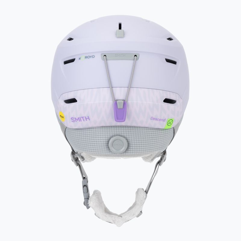Ski helmet Smith Descend MIPS matte lunar fog spires 4