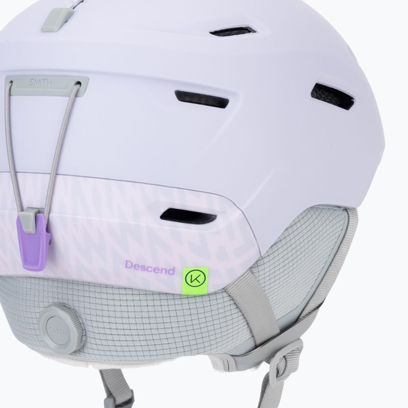 Ski helmet Smith Descend MIPS matte lunar fog spires 10