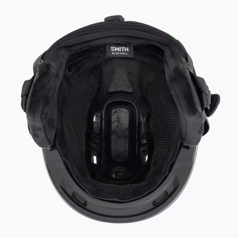 Ski helmet Smith Descend matte black 5