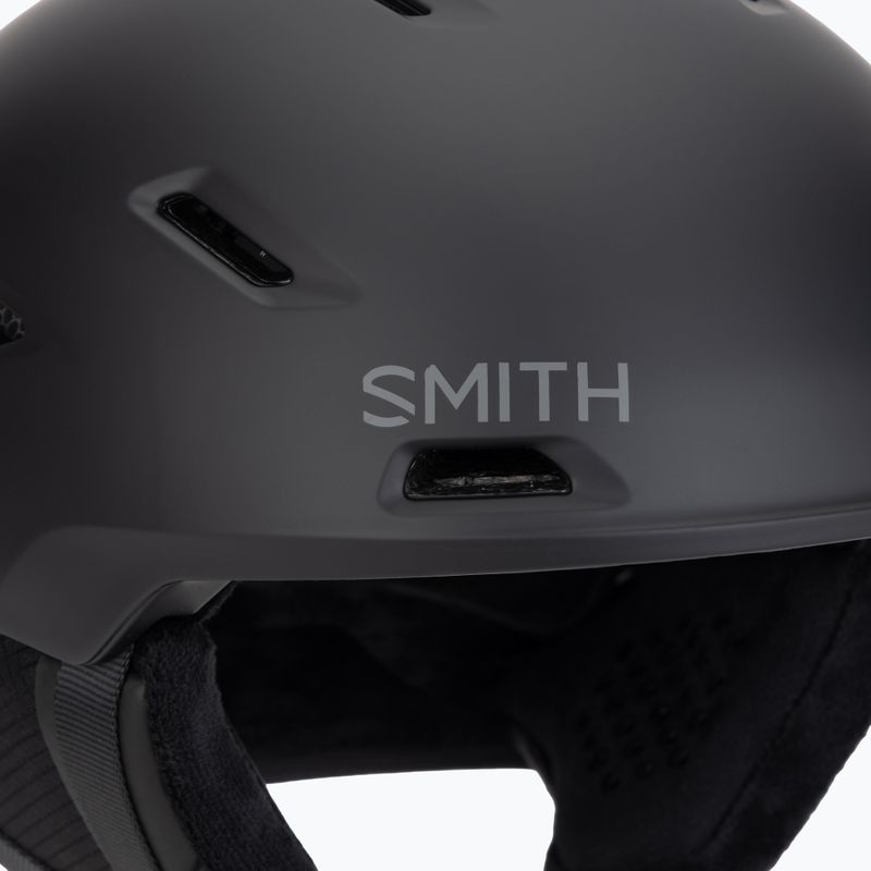 Ski helmet Smith Descend matte black 7
