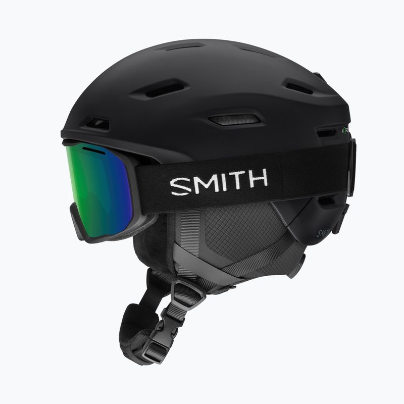 Ski helmet Smith Descend matte black 2