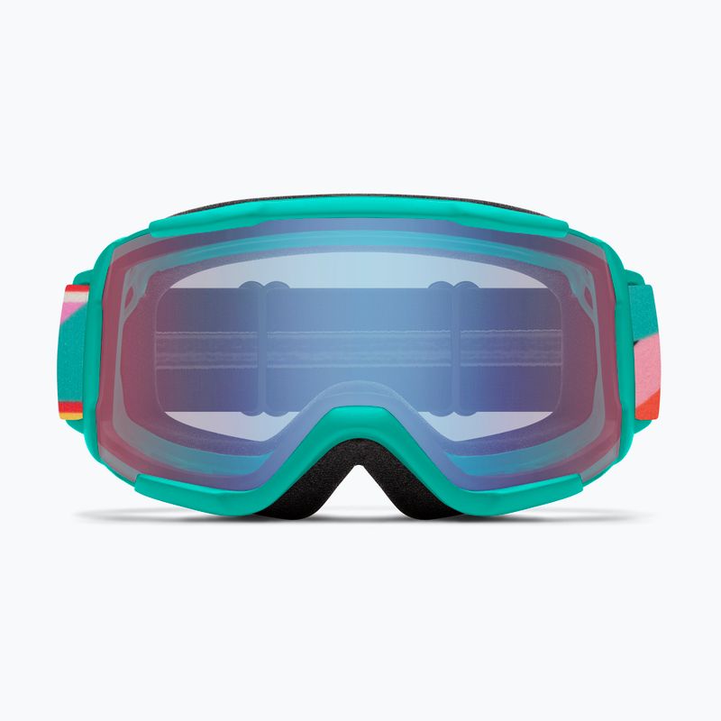 Children's ski goggles Smith Daredevil Jr jade formations/blue sensor mirror 6