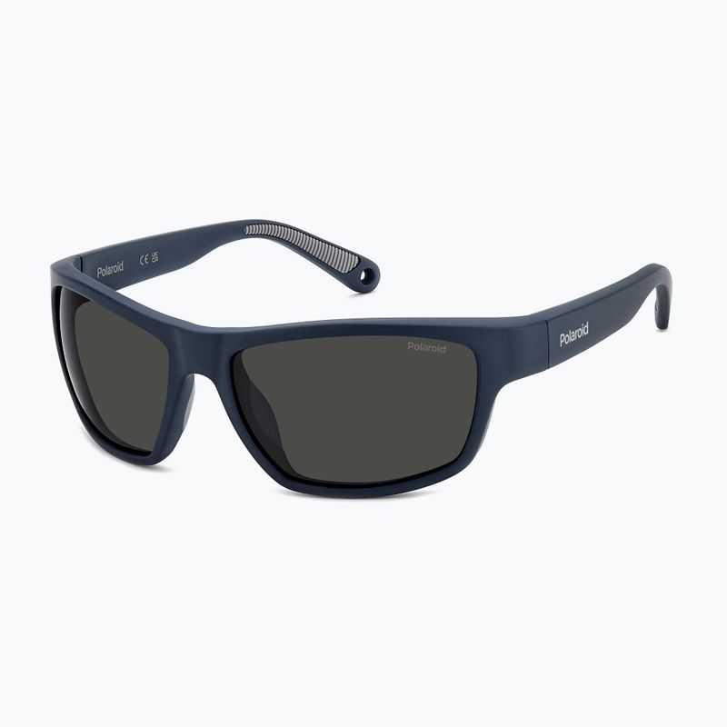 Sunglasses Polaroid PLD 7037/S matte blue/grey polarized 2