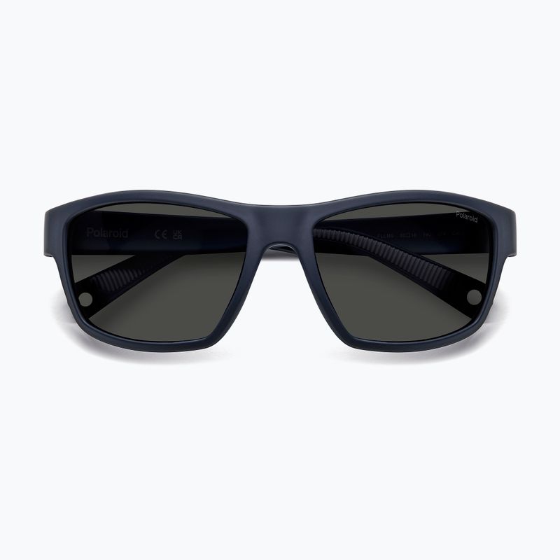 Sunglasses Polaroid PLD 7037/S matte blue/grey polarized 5