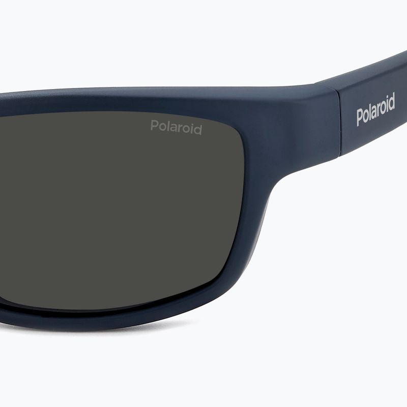 Sunglasses Polaroid PLD 7037/S matte blue/grey polarized 7