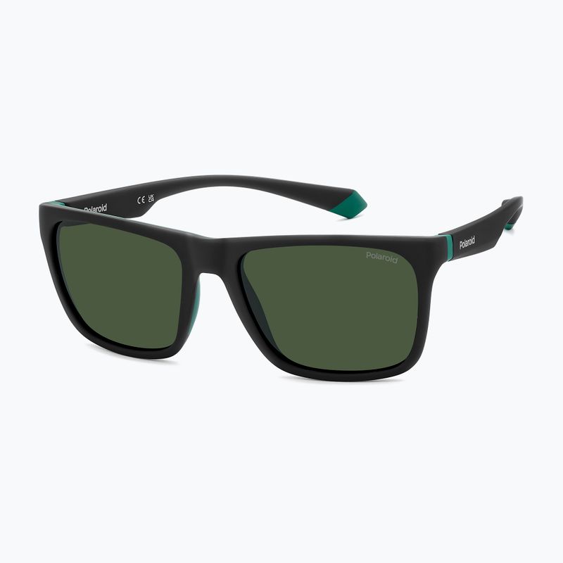 Sunglasses Polaroid PLD 2141/S matte black green/green polarized 2