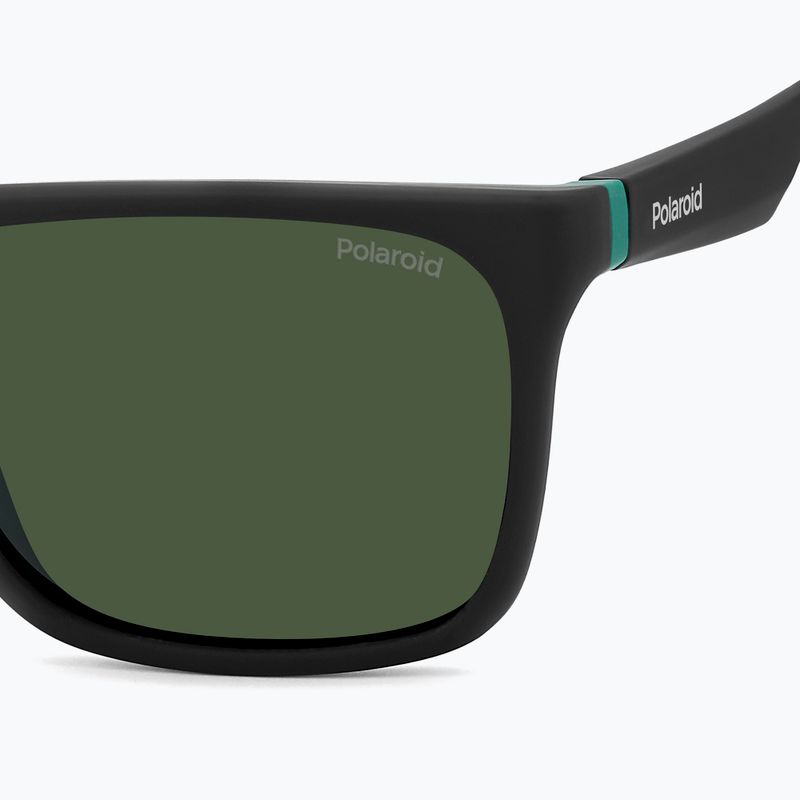 Sunglasses Polaroid PLD 2141/S matte black green/green polarized 7