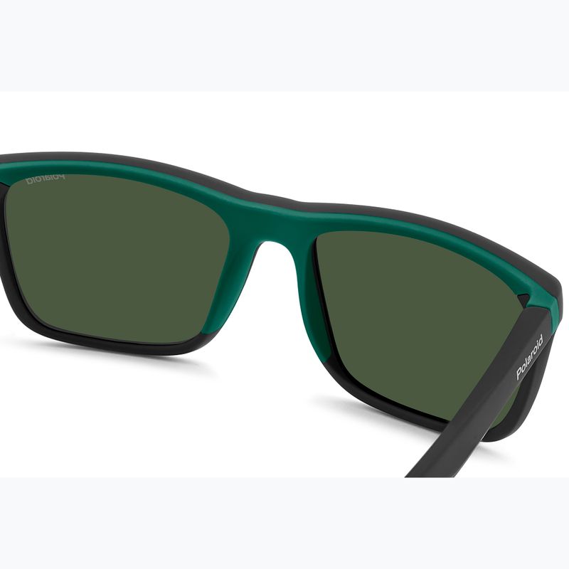Sunglasses Polaroid PLD 2141/S matte black green/green polarized 8