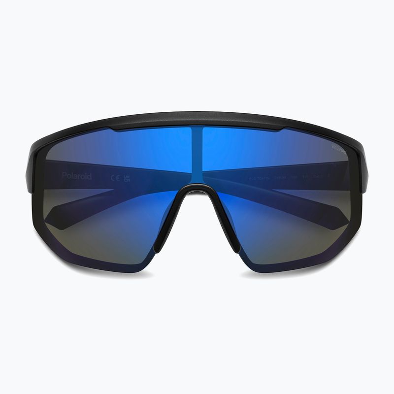 Sunglasses Polaroid PLD 7047/S matte black blue/blue mirror polarized 4