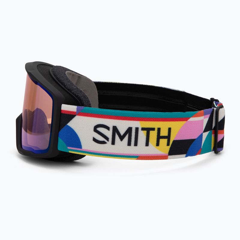 Ski goggles Smith Tribute formations/blue sensor mirror 4