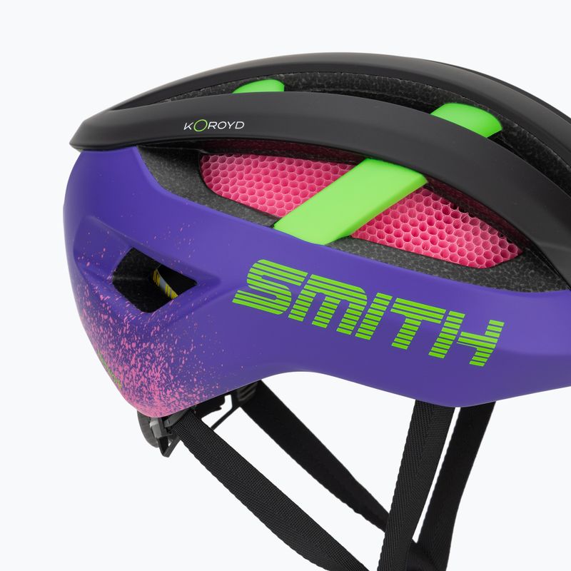 Bike helmet Smith Network MIPS matte archive flamingo 7