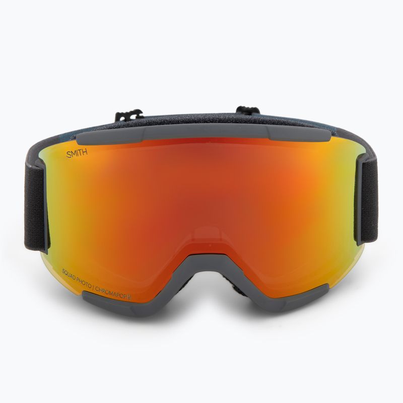 Ski goggles Smith Squad slate/chromapop pro photochromic red mirror 2