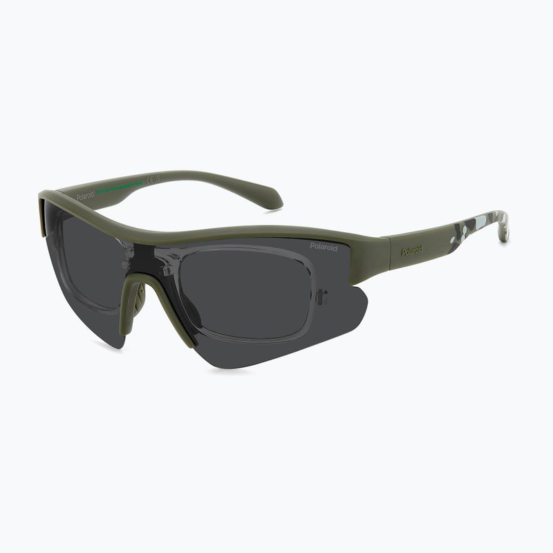 Sunglasses Polaroid PLD 7061/CI/S matte green/grey polarized 6