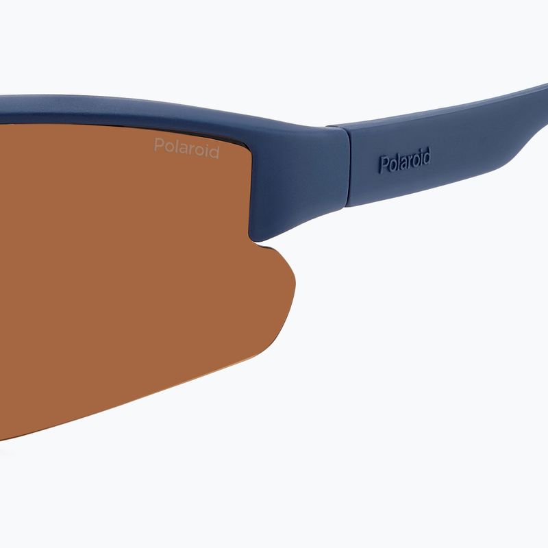 Sunglasses Polaroid PLD 7061/CI/S matte blue/copper polarized 9