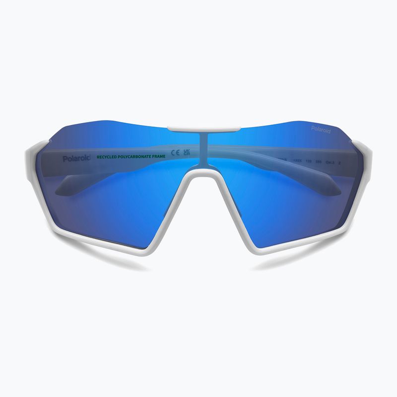 Sunglasses Polaroid PLD 7062/S white/blue mirror polarized 4