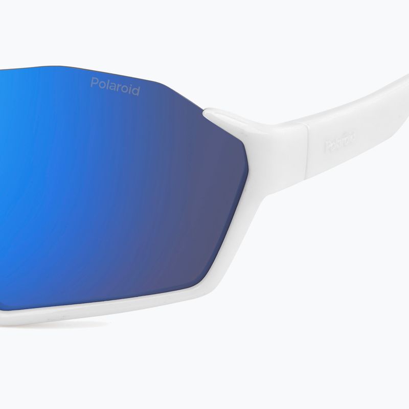 Sunglasses Polaroid PLD 7062/S white/blue mirror polarized 7