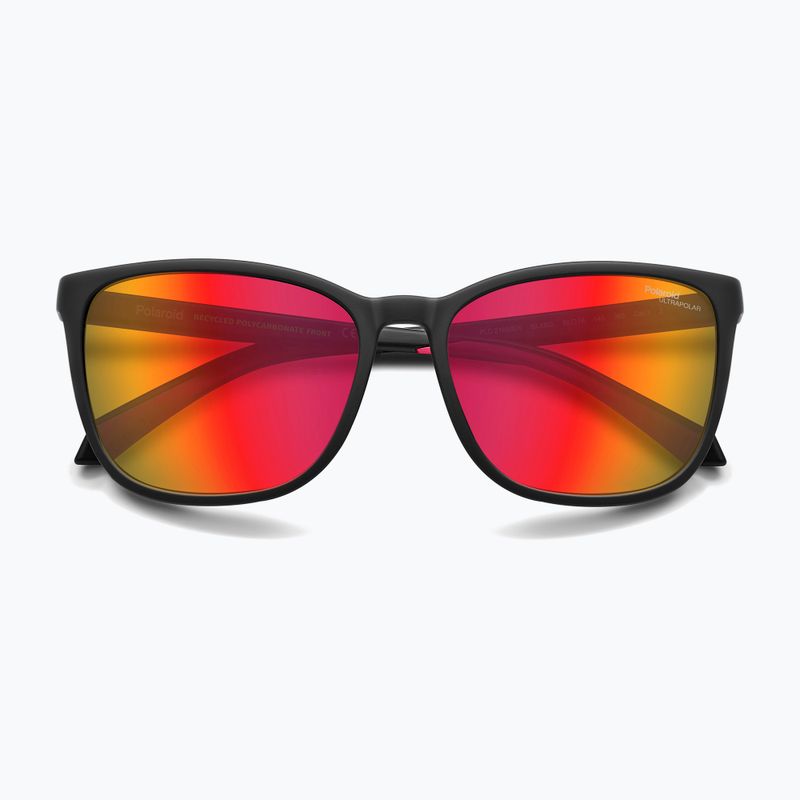 Sunglasses Polaroid PLD 2169/S/X matte black red/red multilayer polarized high contrast 4