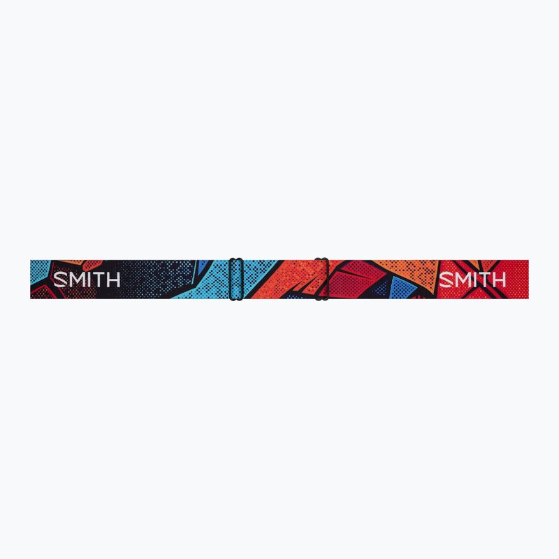 Ski goggles Smith Transfer S3 midnight geo alpine/red solx mirror antifog 5