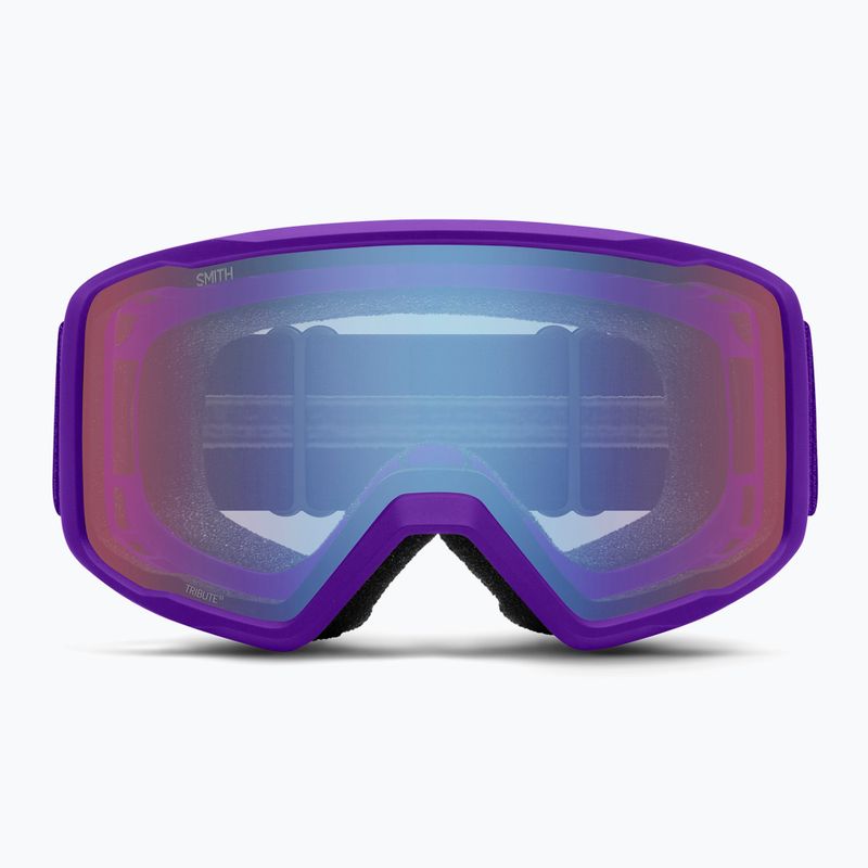 Ski goggles Smith Tribute S1 fresh purple/blue sensor mirror antifog 2
