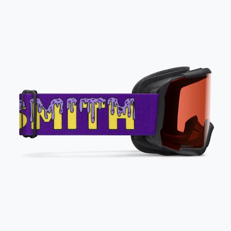 Children's ski goggles Smith Daredevil S1 black donuts/blue sensor mirror antifog 2