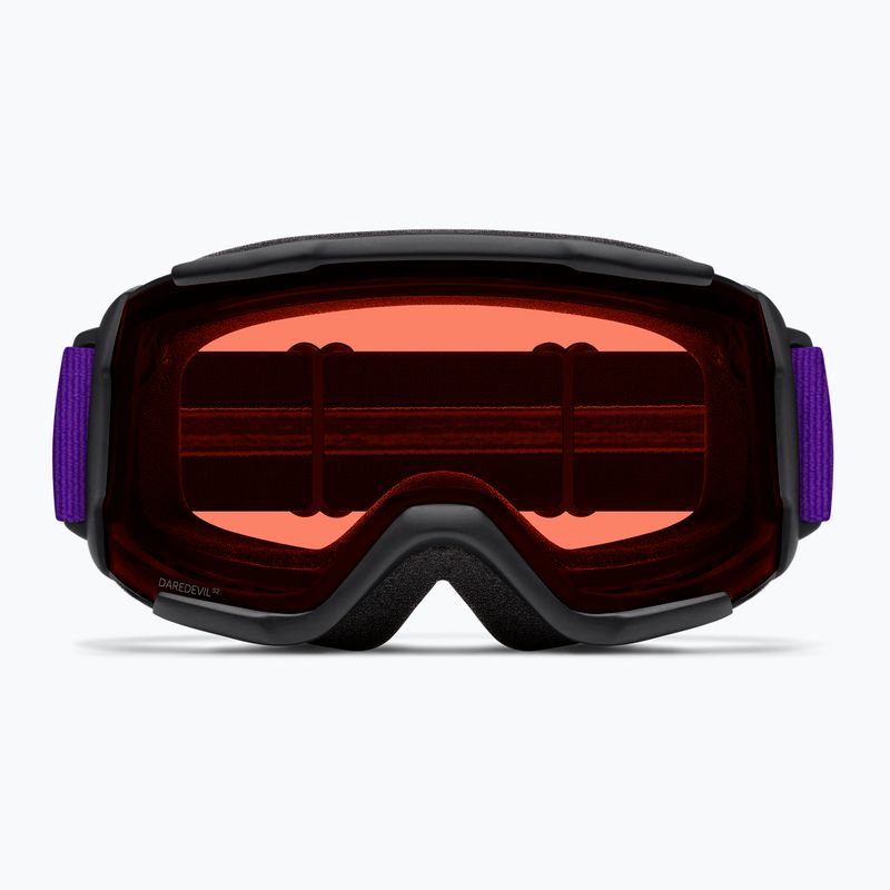 Children's ski goggles Smith Daredevil S1 black donuts/blue sensor mirror antifog 3