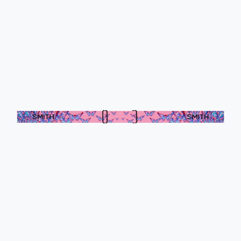 Children's ski goggles Smith Rascal Jr S2 bright pink lofi butterfly/rose copper antifog 5