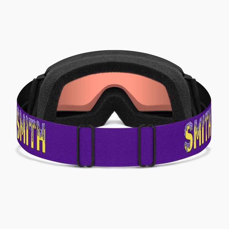 Children's ski goggles Smith Rascal Jr S2 black donuts/rc36 rose copper antifog 3