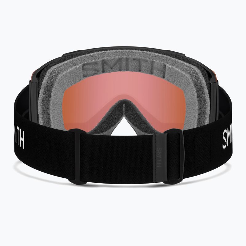 Ski goggles Smith Squad S2 black/chromapop everyday rose gold mirror 3